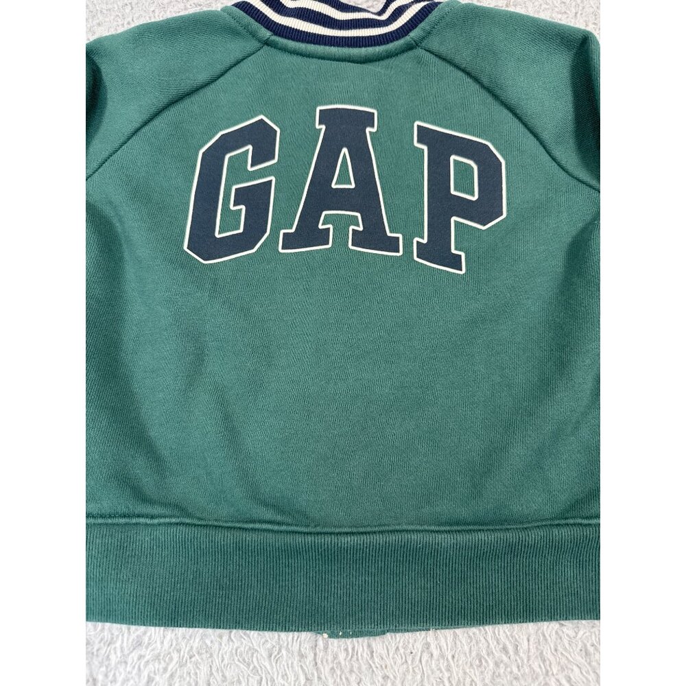 Disney Baby GAP Toddler 2 Yr Varsity Jacket Mickey Mouse Embroidered Bomber - Picture 7 of 13